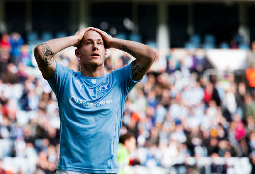 Magnus Eriksson, Malmö FF, deppar