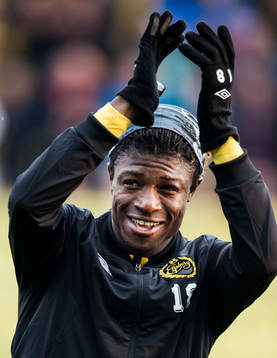 En glad Mohamed Bangura, Elfsborg