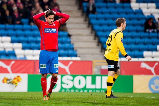 Alejandro Bedoya, Helsingborg, deppar