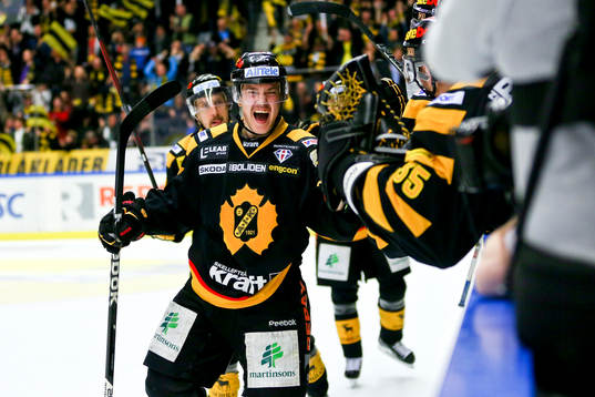 Viktor Arvidsson gör 2-1 till Skellefteå mot Luleå