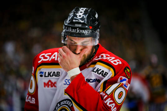 Luleås Johan Fransson deppar mot Skellefteå