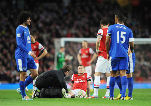 Football - Arsenal v Everton - Barclays Premier League  -