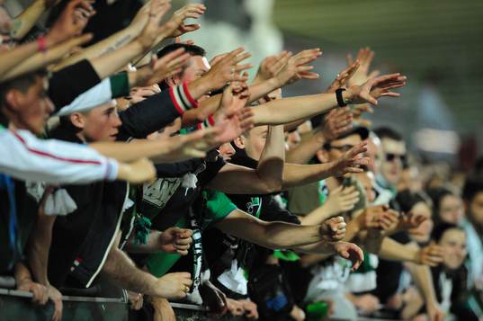 AMBIANCE - SUPPORTERS -  16.04.2013 -  Saint Etienne /