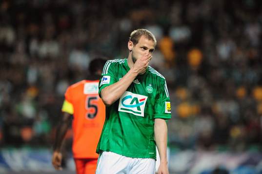 Mathieu BODMER -  16.04.2013 -  Saint Etienne / Lorient -