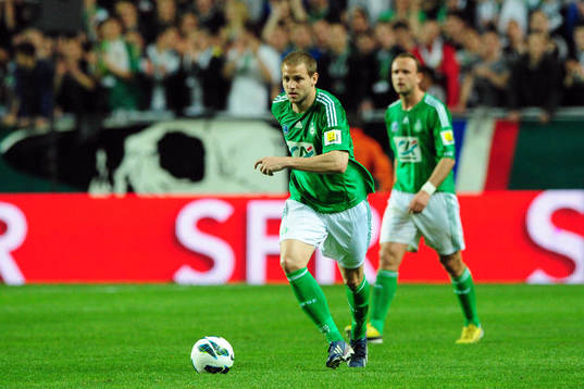 Mathieu BODMER -  16.04.2013 -  Saint Etienne / Lorient -