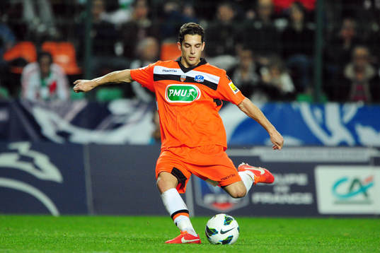 Maxime BARTHELME -  16.04.2013 -  Saint Etienne / Lorient -