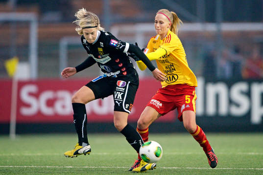 Lina Hurtig, Umeå och Line Røddik Röddik Hansen, Tyresö
