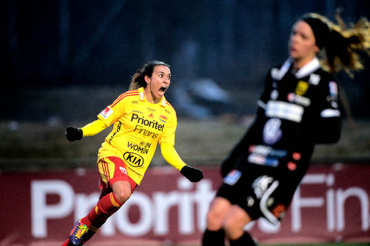 Marta Vieira da Silva, Tyresö jublar