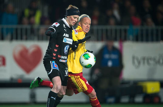 Alexandra Nilsson, Umeå och Caroline Seger, Tyresö