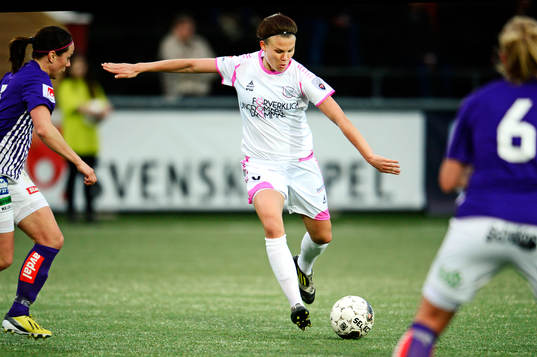 Katarina Veje, LdB FC Malmö skjuter