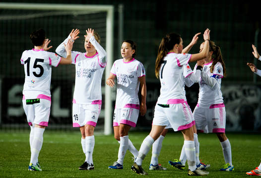 Therese Sjögran, Katrin Schmidt, LdB FC Malmö, jublar