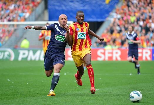 Julien FAUBERT / Samba SOW - 17.04.2013 - Lens / Bordeaux -