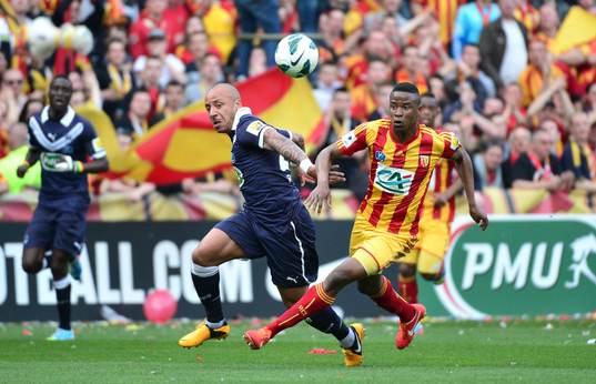 Julien FAUBERT / Ndiaye Deme NDIAYE - 17.04.2013 - Lens /