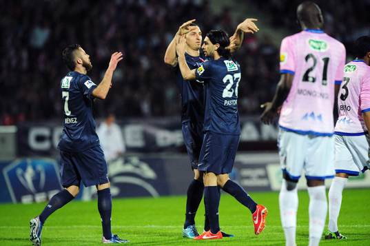 Joie Javier PASTORE - 17.04.2013 - Evian Thonon / Paris