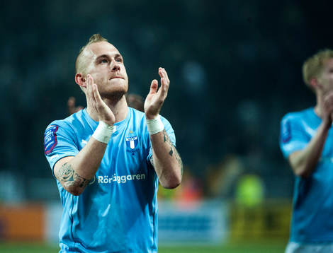 Magnus Eriksson, Malmö, jublar