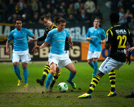 Viktor Lundberg, AIK, och Simon Thern, Malmö