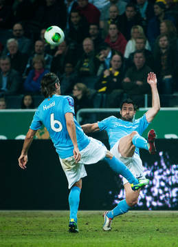 Markus Halsti, och Matias Concha, Malmö