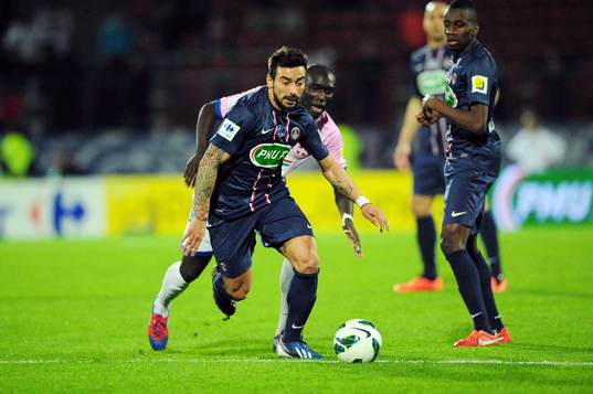 Ezequiel LAVEZZI - 17.04.2013 - Evian Thonon / Paris Saint