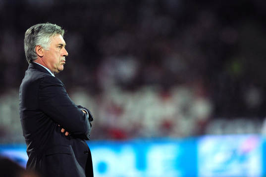 Carlo ANCELOTTI - 17.04.2013 - Evian Thonon / Paris Saint