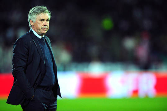 Carlo ANCELOTTI - 17.04.2013 - Evian Thonon / Paris Saint