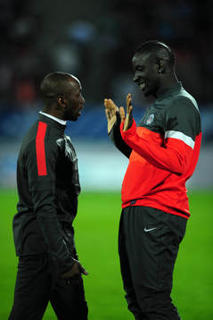 Claude MAKELELE / Mamadou SAKHO - 17.04.2013 - Evian Thonon