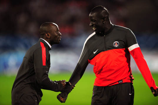 Claude MAKELELE / Mamadou SAKHO - 17.04.2013 - Evian Thonon