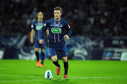 David BECKHAM - 17.04.2013 - Evian Thonon / Paris Saint
