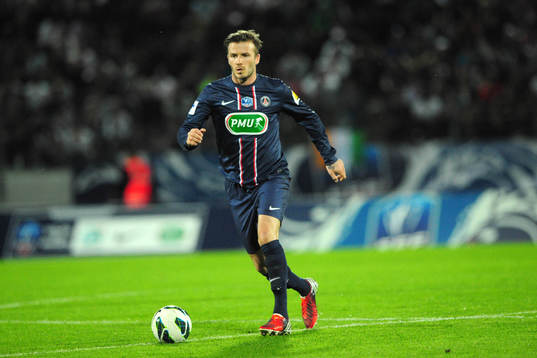 David BECKHAM - 17.04.2013 - Evian Thonon / Paris Saint