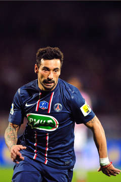Ezequiel LAVEZZI - 17.04.2013 - Evian Thonon / Paris Saint