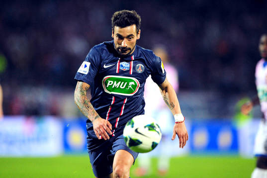 Ezequiel LAVEZZI - 17.04.2013 - Evian Thonon / Paris Saint