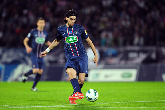 Javier PASTORE - 17.04.2013 - Evian Thonon / Paris Saint