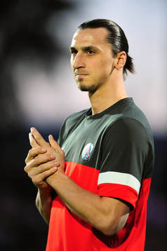 Zlatan IBRAHIMOVIC - 17.04.2013 - Evian Thonon / Paris