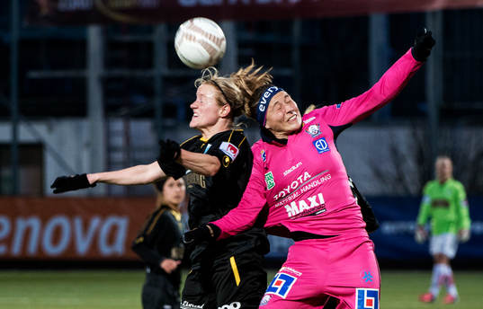 Nickduell mellan Marie Hammarström, Kopparbergs Göteborg,