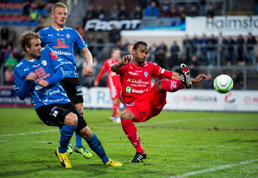 Jesper Westerberg, Halmstad. Arberis Sergio Angel da Silva,