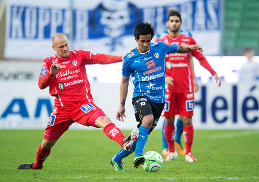 Daniel Sjölund, Åtvidaberg, Antonio Rojas, Halmstad