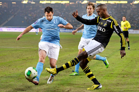 Matias Concha, Malmö FF och Henok Goitom, AIK