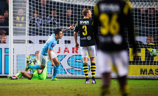 Jiloan Hamad, Malmö FF, jublar
