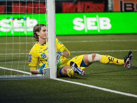 David Mitov Nilsson, målvakt, Norrköping, deppar