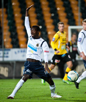 Joachim Adukor, Gefle, vill att domare blåser av "hands
