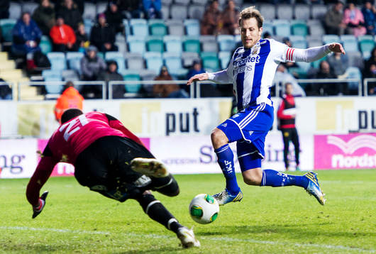 Tobias Hysén, IFK Göteborg, gör 2-0