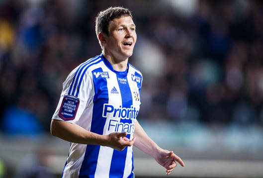 En glad Hannes Stiller, IFK Göteborg