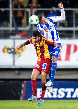 Nickduell mellan Charbel George, Syrianska, och Mikael