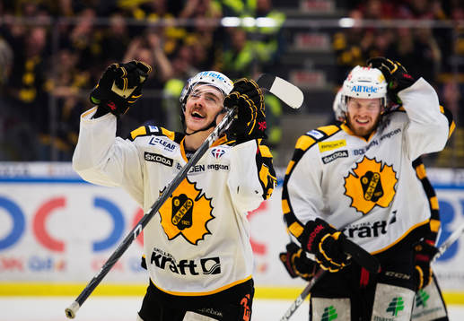 Johan Forsberg, Skellefteå, jublar