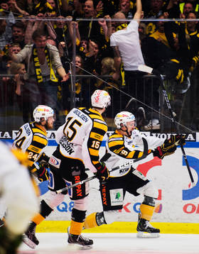 Oscar Lindberg, Melker Karlsson och Johan Forsberg,