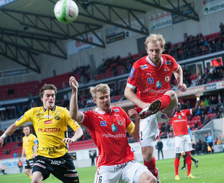 Kalmars mittbackar Markus Thorbjörnsson och Paulus