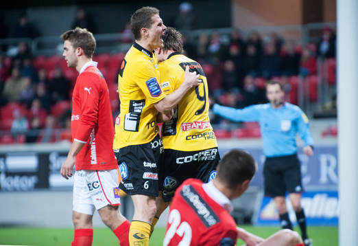 1-1, Mohamed Bangura, Elfsborg, nickar fram till Lasse