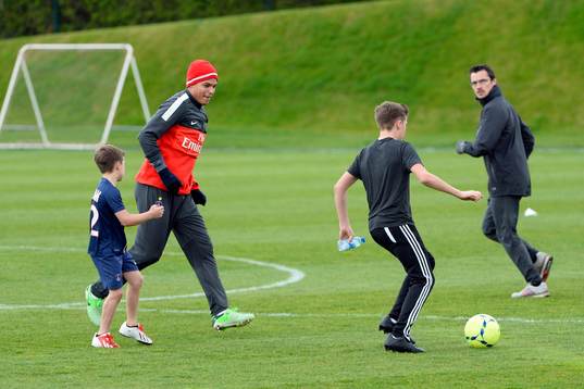 Brooklyn BECKHAM / Thiago SILVA / Cruz BECKHAM   -