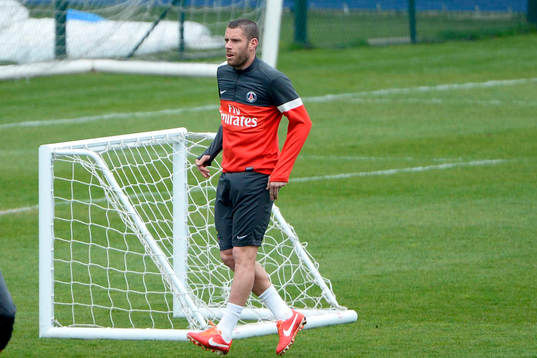 Sylvain ARMAND   - 19.04.2013 - Entrainement du PSG