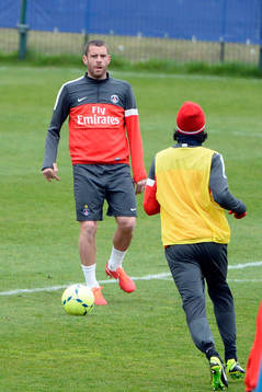 Sylvain ARMAND   - 19.04.2013 - Entrainement du PSG
