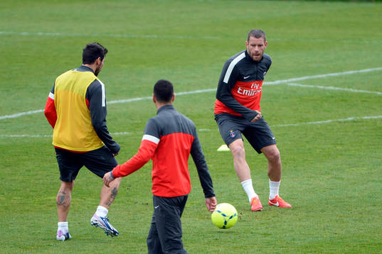 Sylvain ARMAND   - 19.04.2013 - Entrainement du PSG